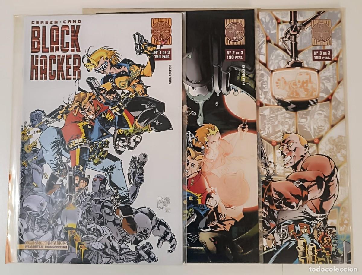 C&oacute;mics: Black Hacker: Miniserie Completa (1-3) - Sello Laberinto - Forum - MINT - Foto 1