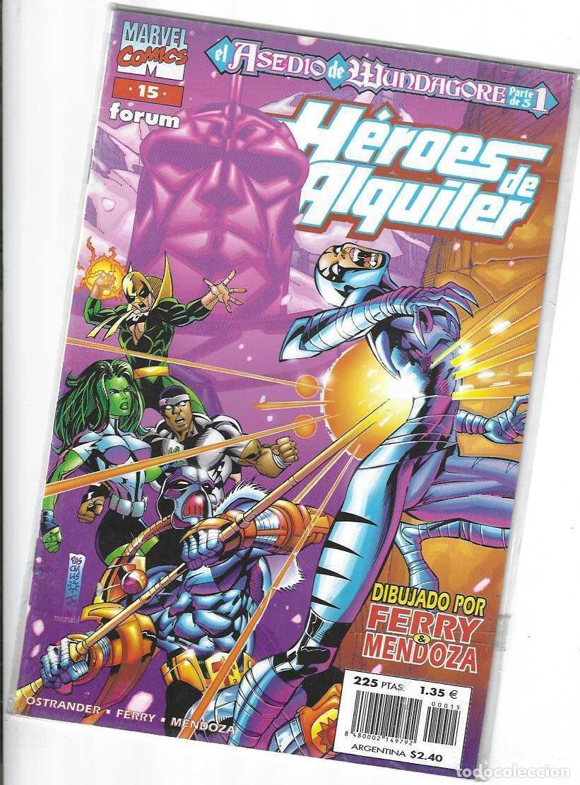 C&oacute;mics: HEROES DE ALQUILER N&ordm; 15 - GRAPA FORUM - BUEN ESTADO