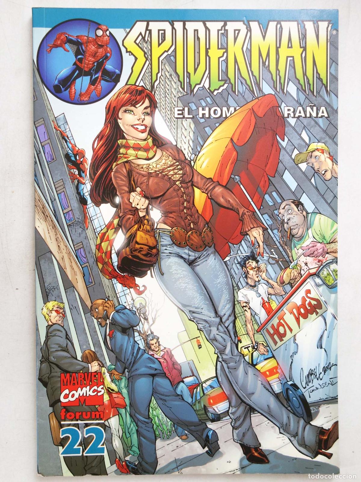 Comics : SPIDERMAN EL HOMBRE ARA&Ntilde;A 2002 22 (Joe Michael Straczynski/Campbell/John Romita Jr.) Forum, 2004