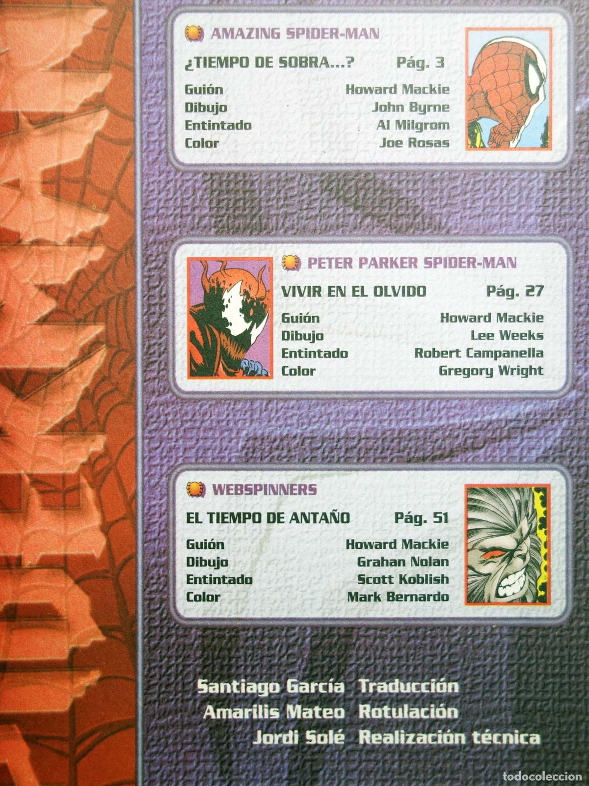 C&oacute;mics: SPIDERMAN 1999 14 (Howard Mackie/Lee Weeks) Forum, 2000 - Foto 3