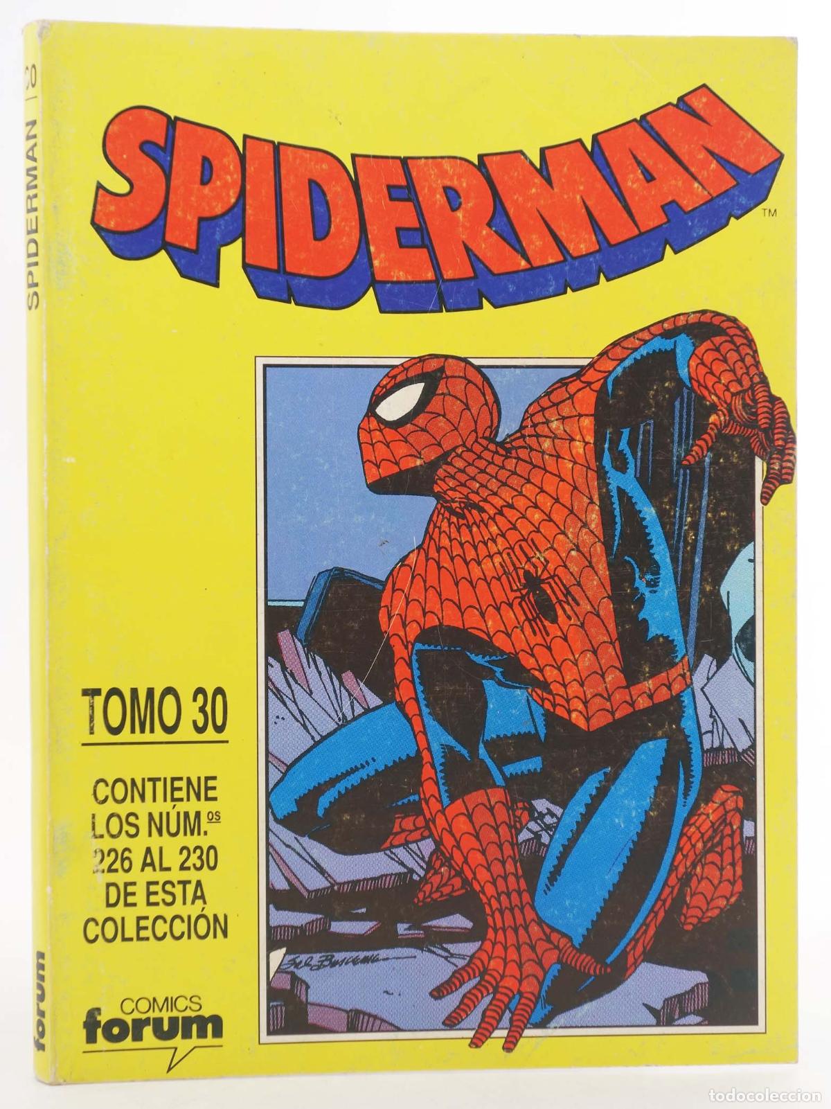 Comics: SPIDERMAN VOL 1 227 A 230. RETAPADO FALTA 226 (Vvaa) Forum, 1991