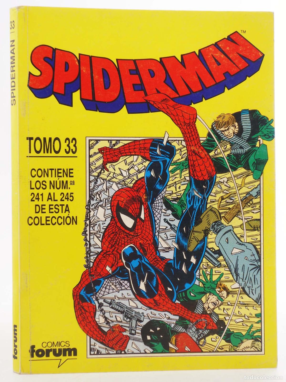 Comics: SPIDERMAN VOL 1 241 A 245. RETAPADO (Vvaa) Forum, 1991
