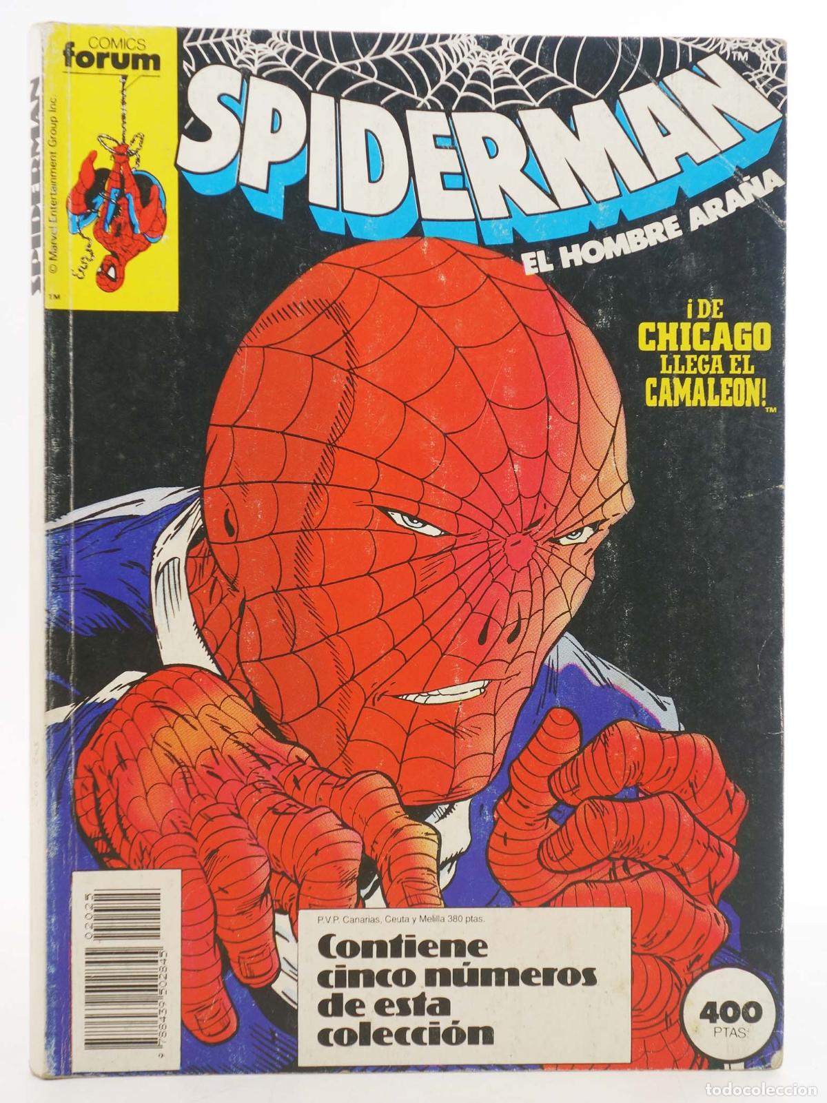 Comics: SPIDERMAN VOL 1 201 A 205. RETAPADO (Vvaa) Forum, 1990