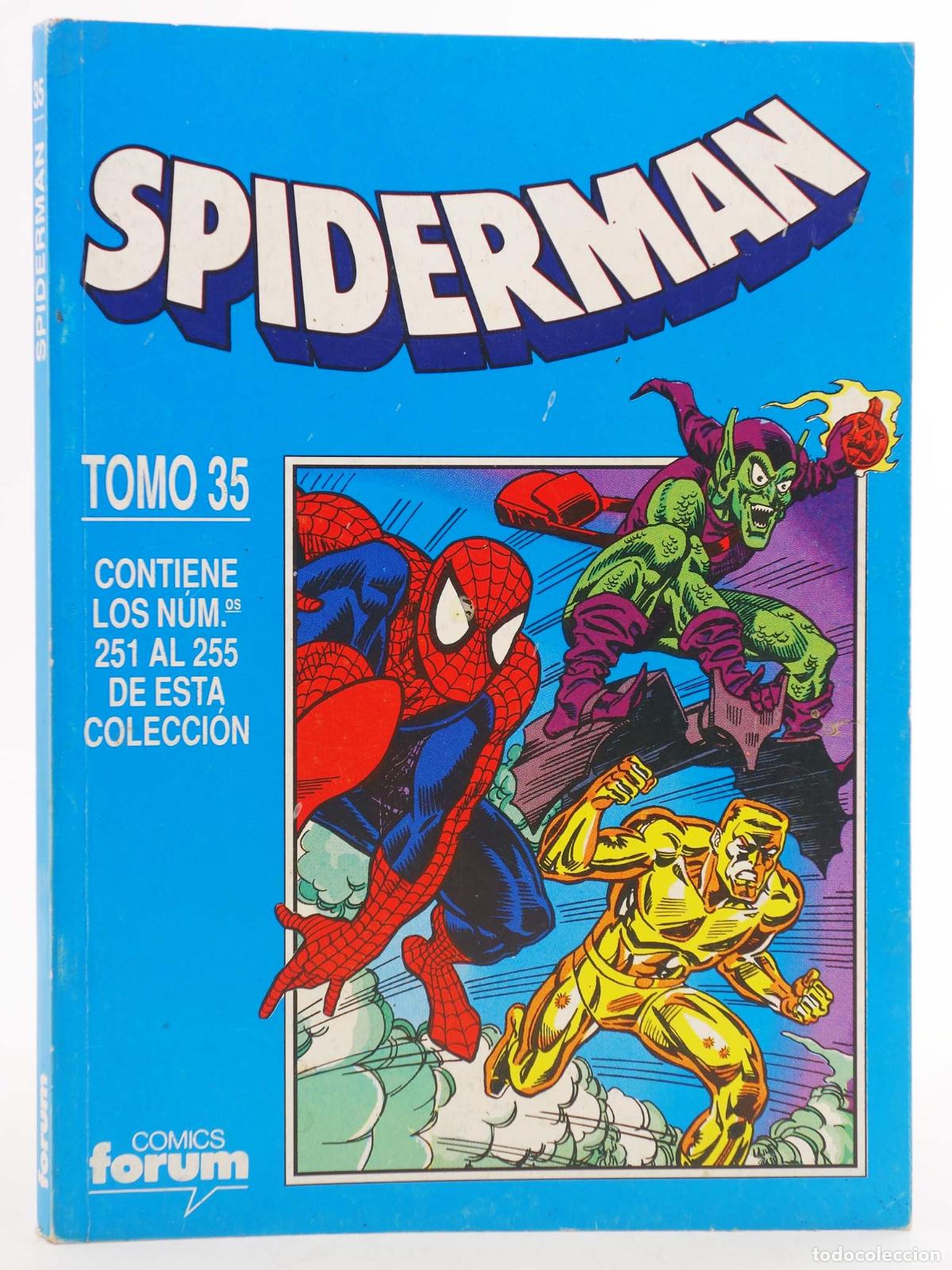 Comics: SPIDERMAN VOL 1 251 A 255. RETAPADO (Vvaa) Forum, 1992