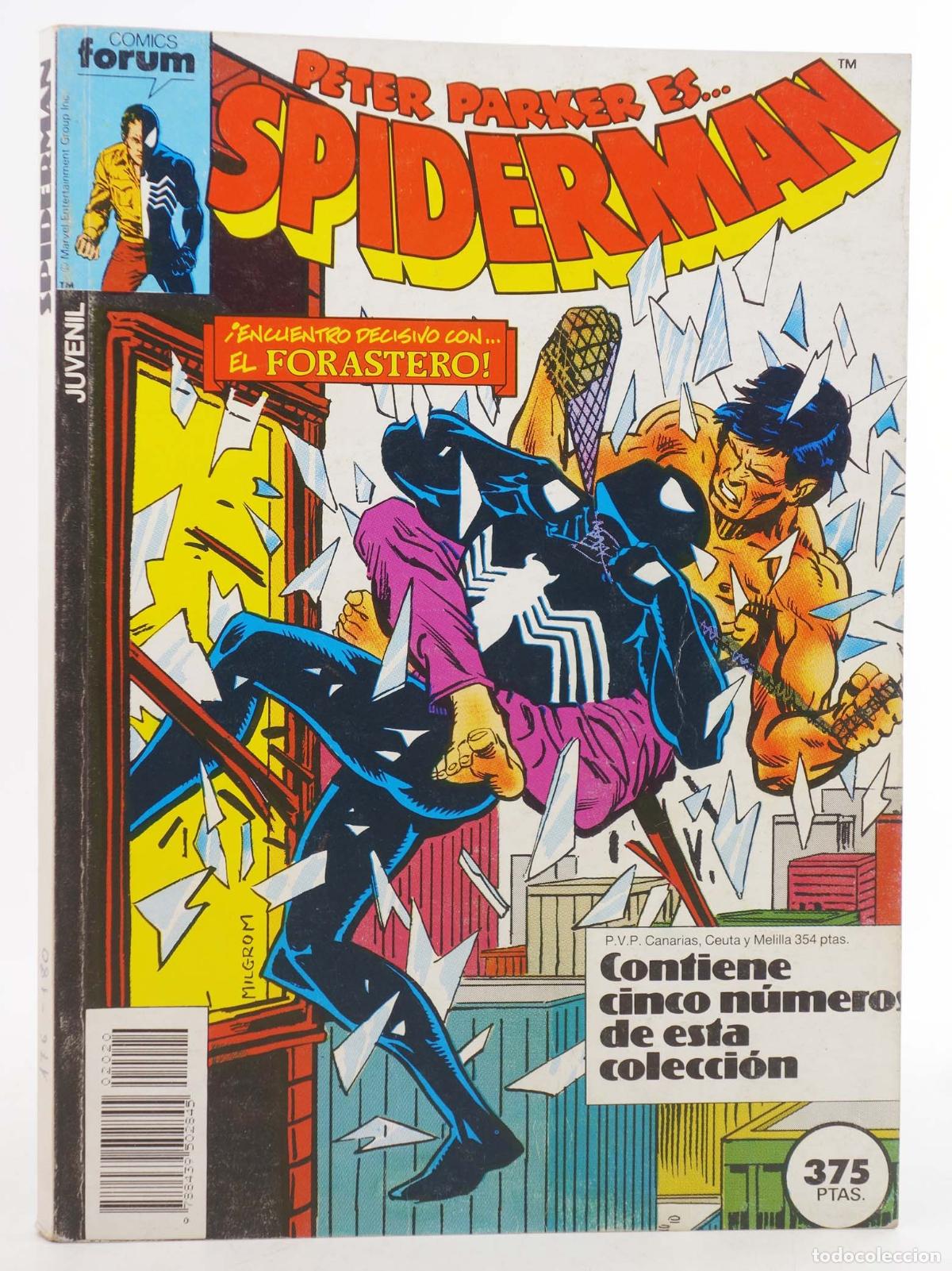 C&oacute;mics: SPIDERMAN VOL 1 176 A 180. RETAPADO (Vvaa) Forum, 1989