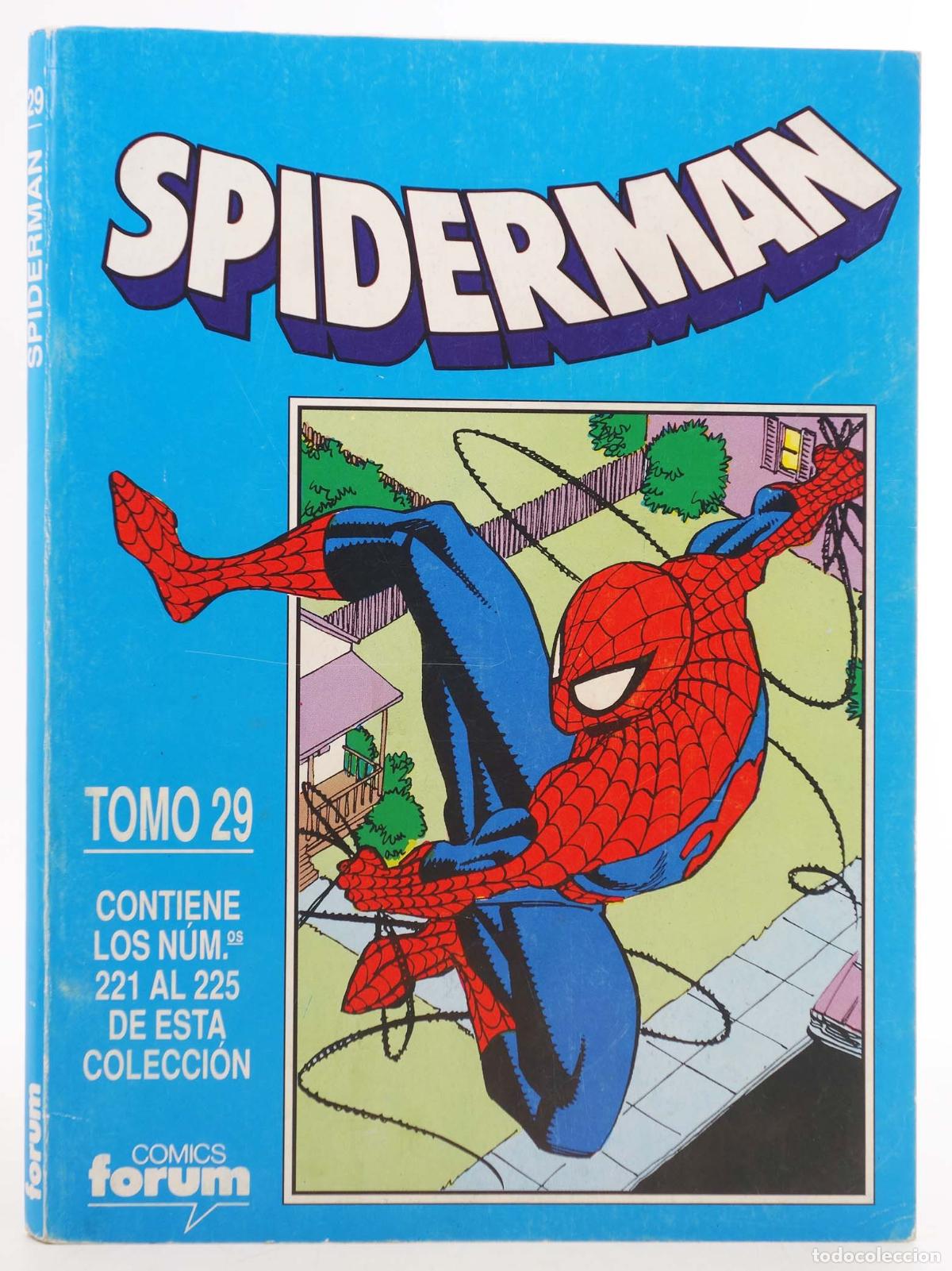 C&oacute;mics: SPIDERMAN VOL 1 221 A 225. RETAPADO (Vvaa) Forum, 1990