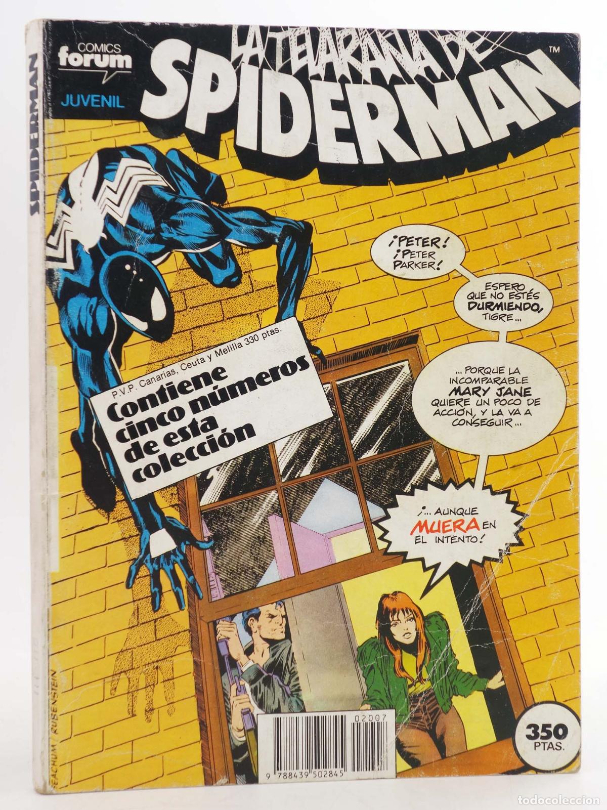 C&oacute;mics: SPIDERMAN VOL 1 111 A 115. RETAPADO (Vvaa) Forum, 1986