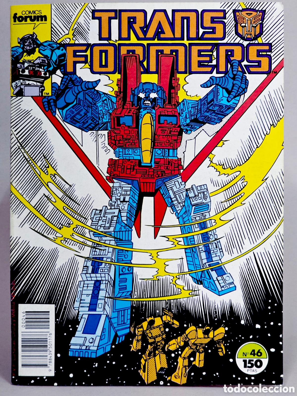 C&oacute;mics: C&Oacute;MIC TRANSFORMERS 46 FORUM MARVEL GRAPA MUY BUEN ESTADO - Foto 1
