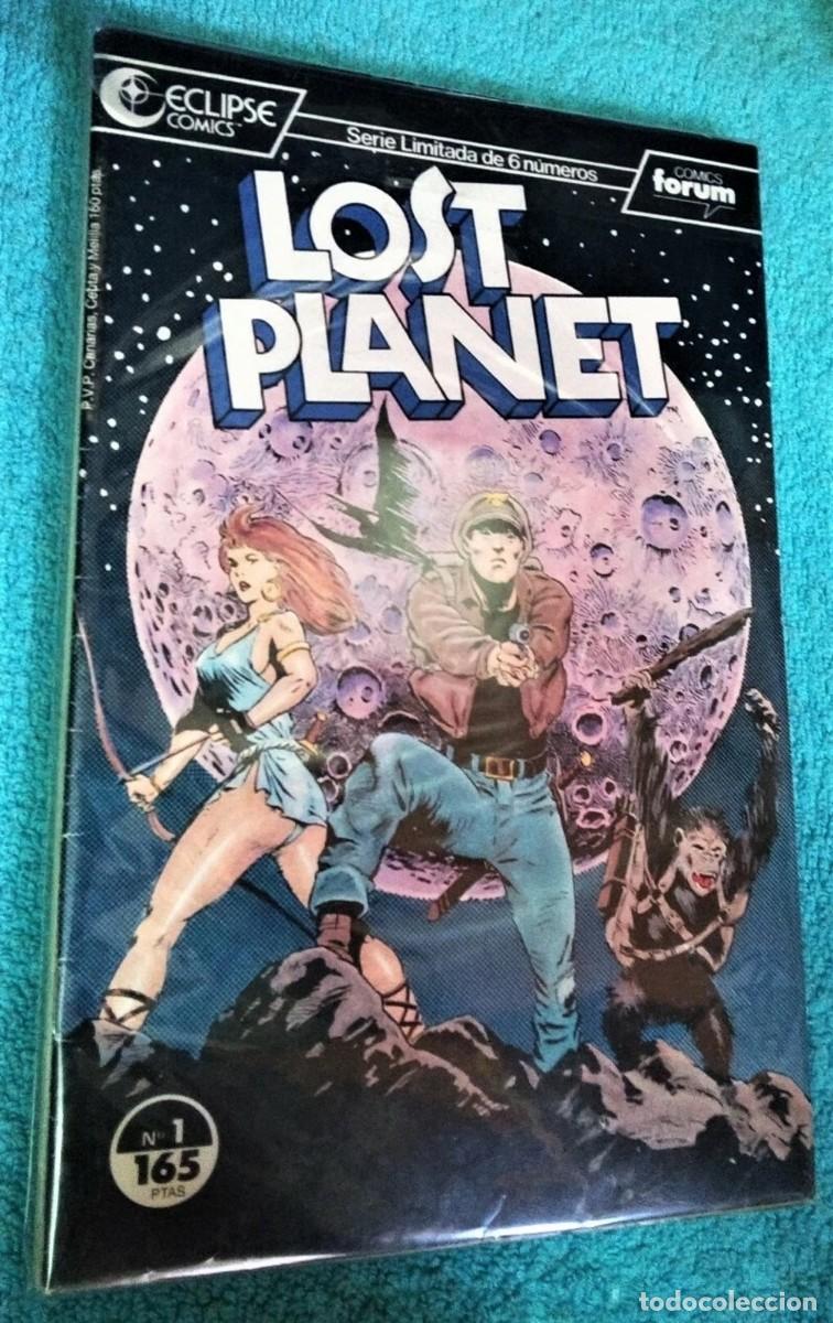 C&oacute;mics: LOST PLANET de Bo Hampton (Eclipse) Colecci&oacute;n completa 6 n&uacute;meros Ed. Forum, 1990. - Foto 1
