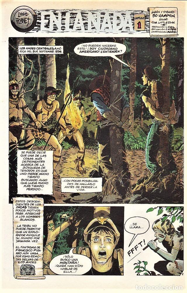 C&oacute;mics: LOST PLANET de Bo Hampton (Eclipse) Colecci&oacute;n completa 6 n&uacute;meros Ed. Forum, 1990. - Foto 4