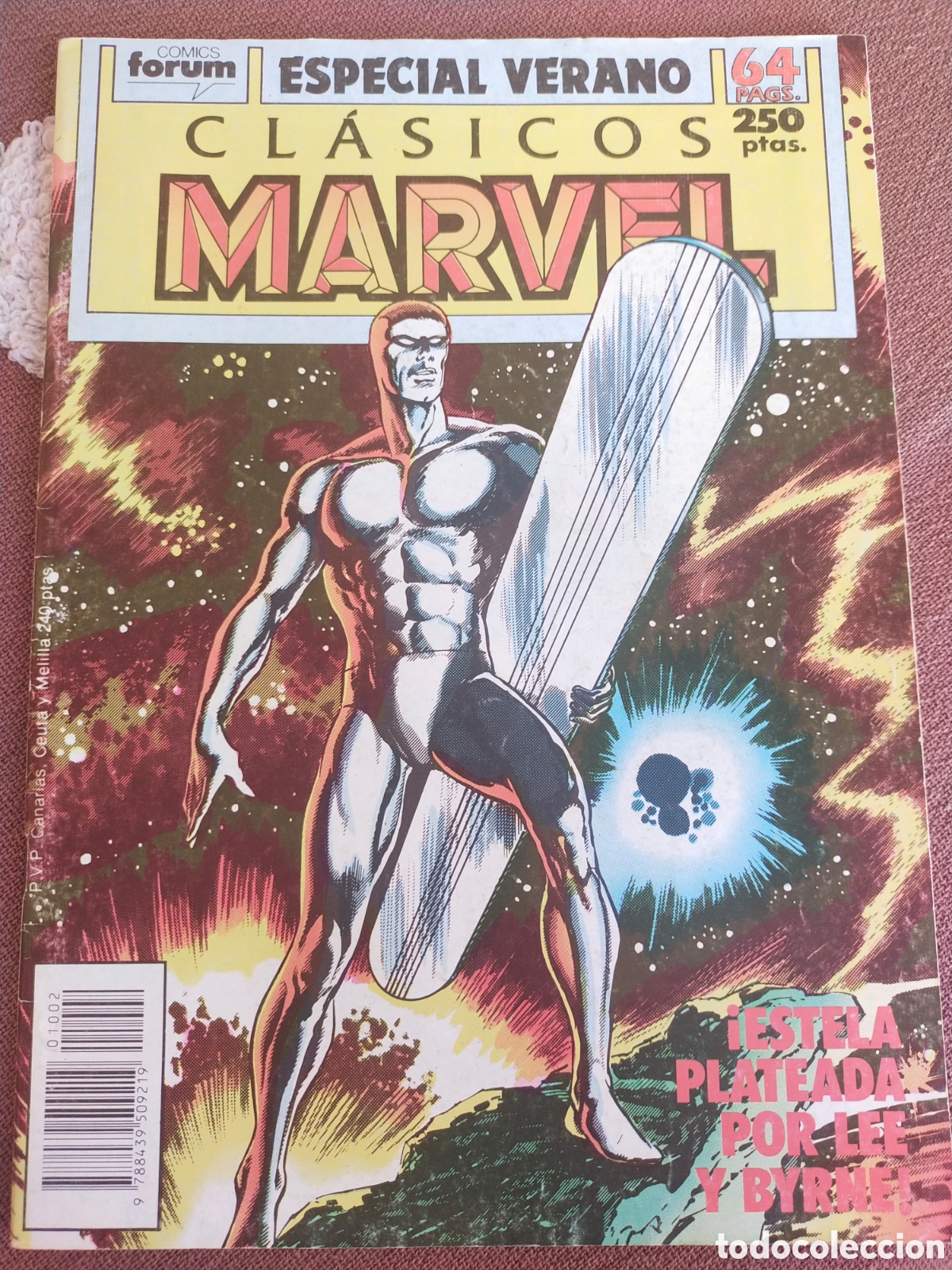 C&oacute;mics: Cl&aacute;sicos Marvel Especial Verano - Estela Plateada