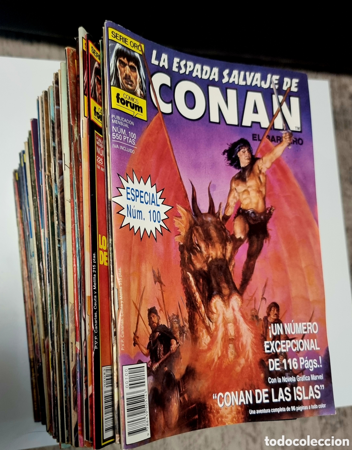 C&oacute;mics: Ejemplares &rdquo;La espada salvaje&rdquo; Conan el barbaro