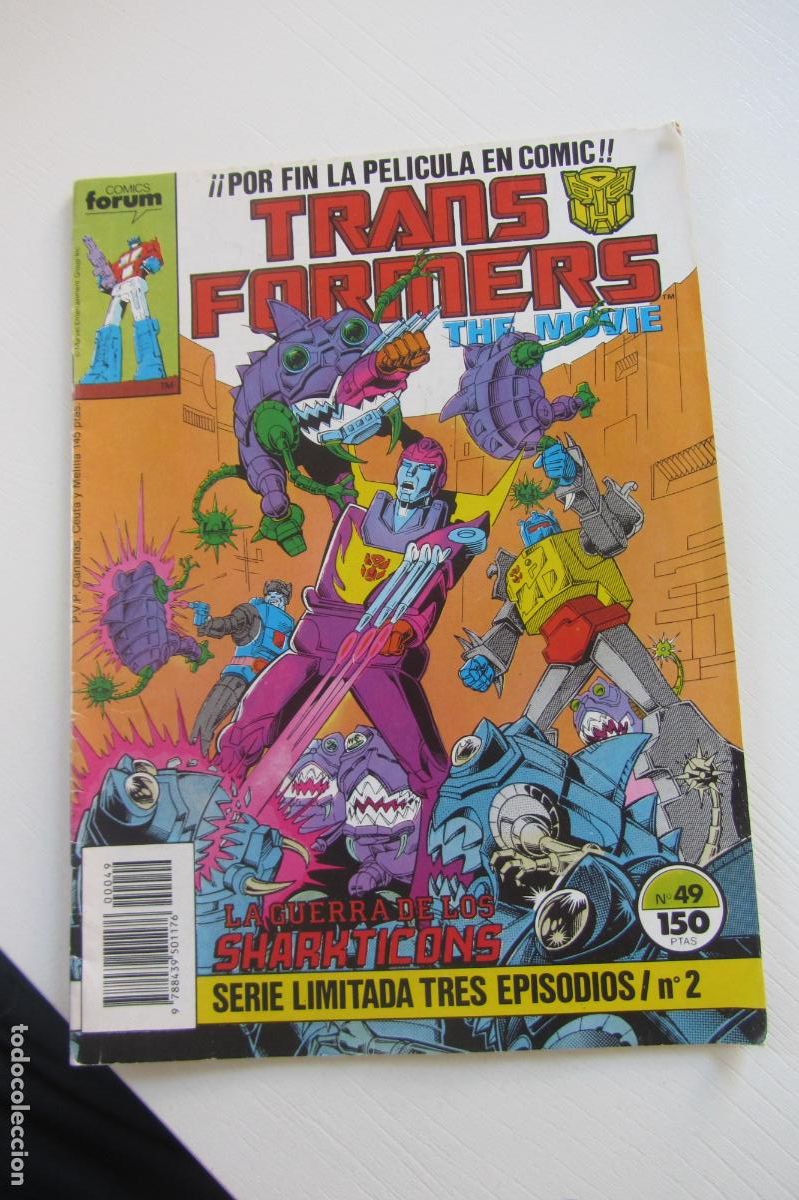 C&oacute;mics: TRANSFORMERS N&ordm; 49 - GRAPA FORUM ARX80