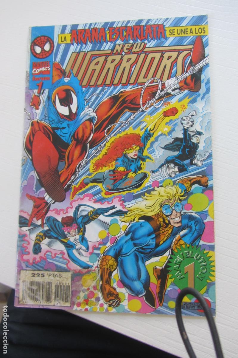 C&oacute;mics: THE NEW WARRIORS N&ordm; 1 VOL. 3 - FORUM ARX80