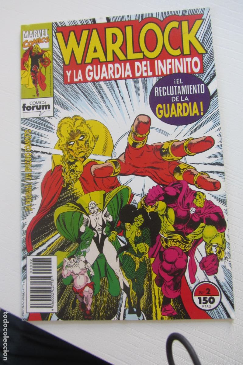 C&oacute;mics: WARLOCK Y LA GUARDIA DEL INFINITO N&ordm; 2 BUEN ESTADO FORUM ARX80