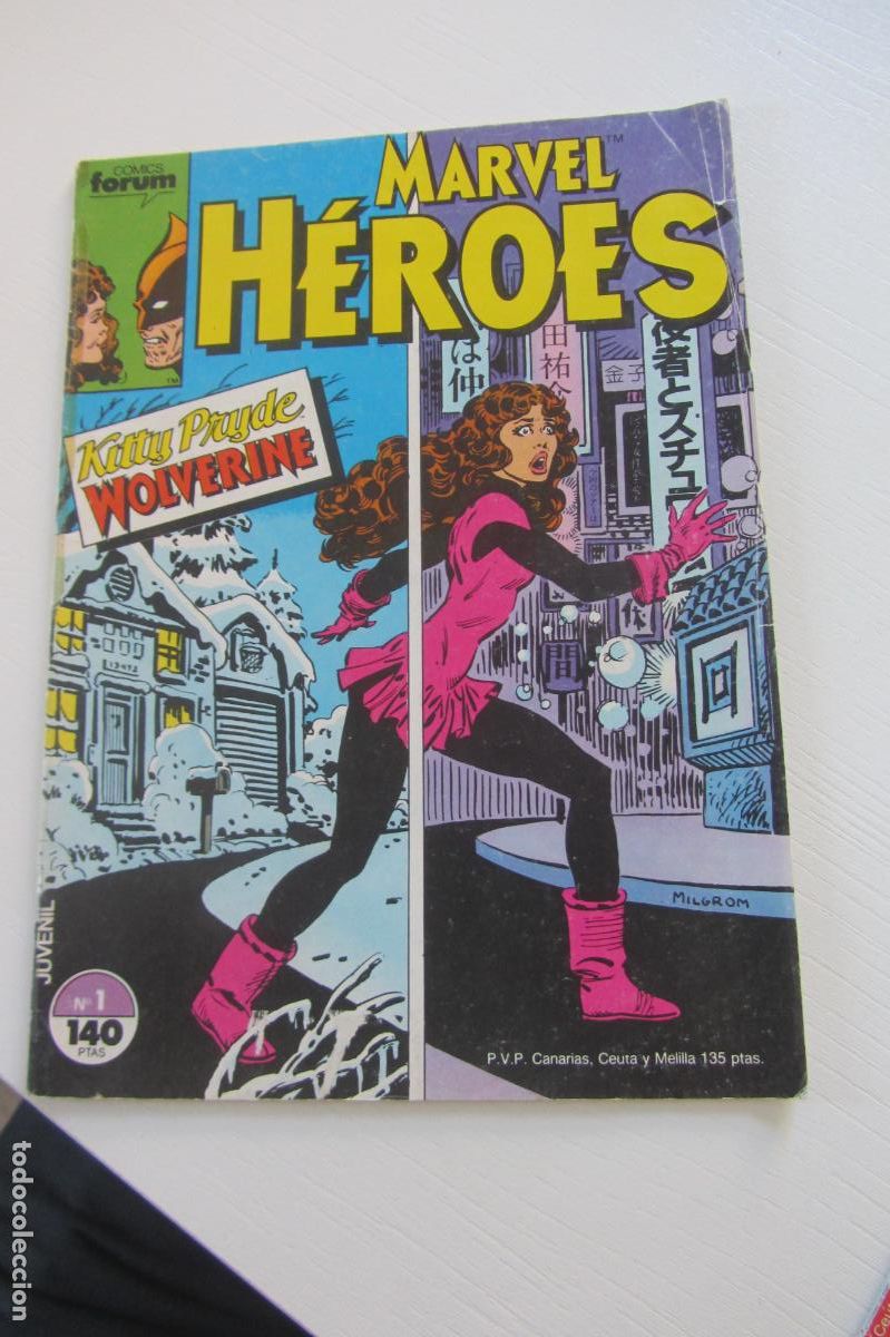 Comics: MARVEL H&Eacute;ROES N&ordm; 1.KITTY PRYDE Y LOBEZNO FORUM ARX354
