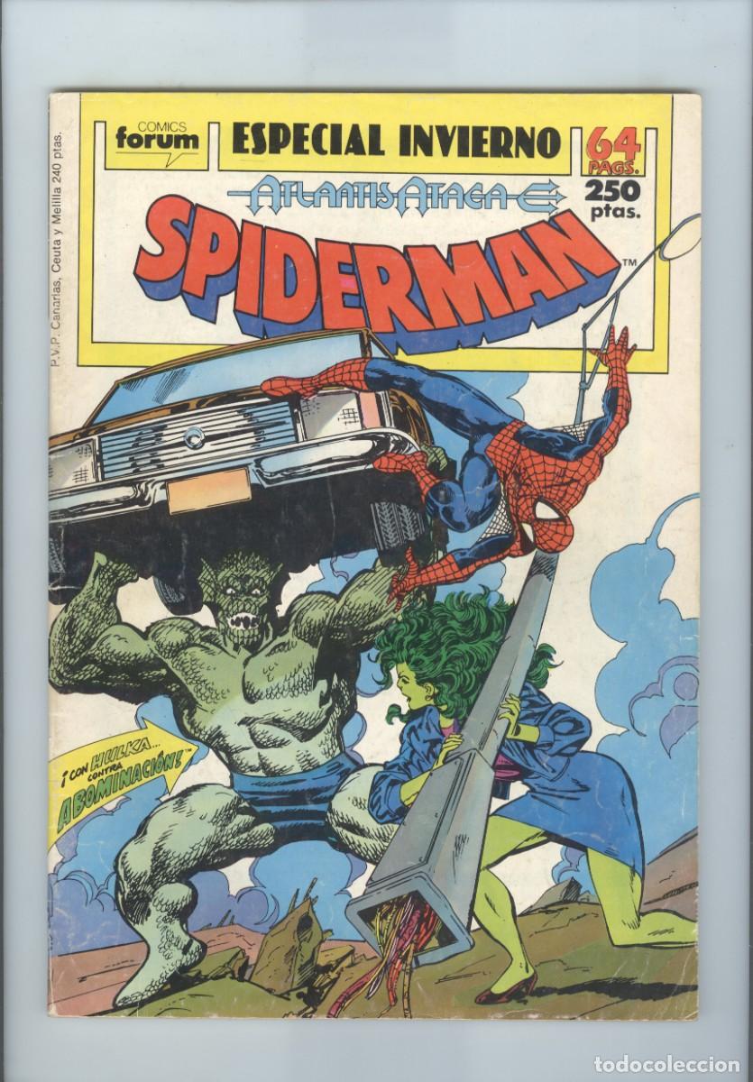 C&oacute;mics: Planeta. Forum. Spiderman Vol1. Especial invierno 1989.
