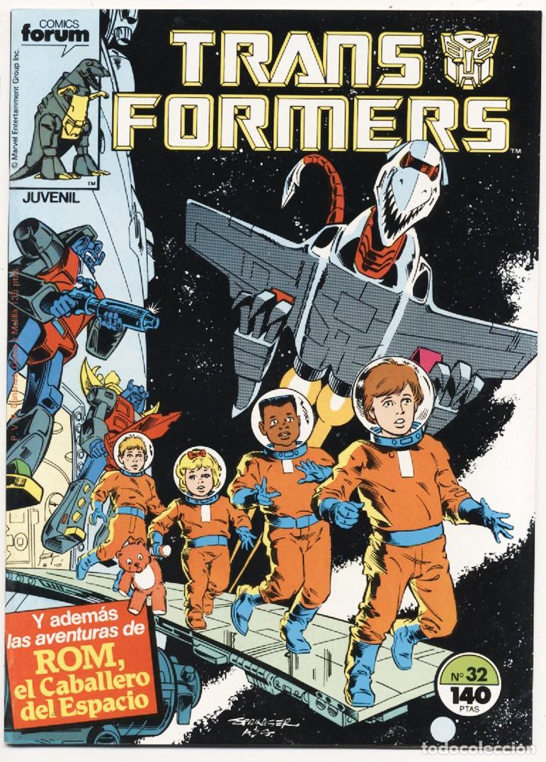C&oacute;mics: COMICS FORUM GRAPA TRANSFORMERS N&ordm; 32 ROM EL CABALLERO DEL ESPACIO 1988 MUY BUENO