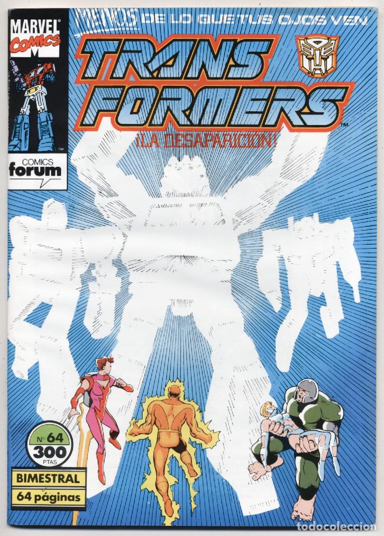 C&oacute;mics: COMICS FORUM GRAPA TRANSFORMERS N&ordm; 64 LA DESAPARICION BIMESTRAL 64 PAGINAS 1992