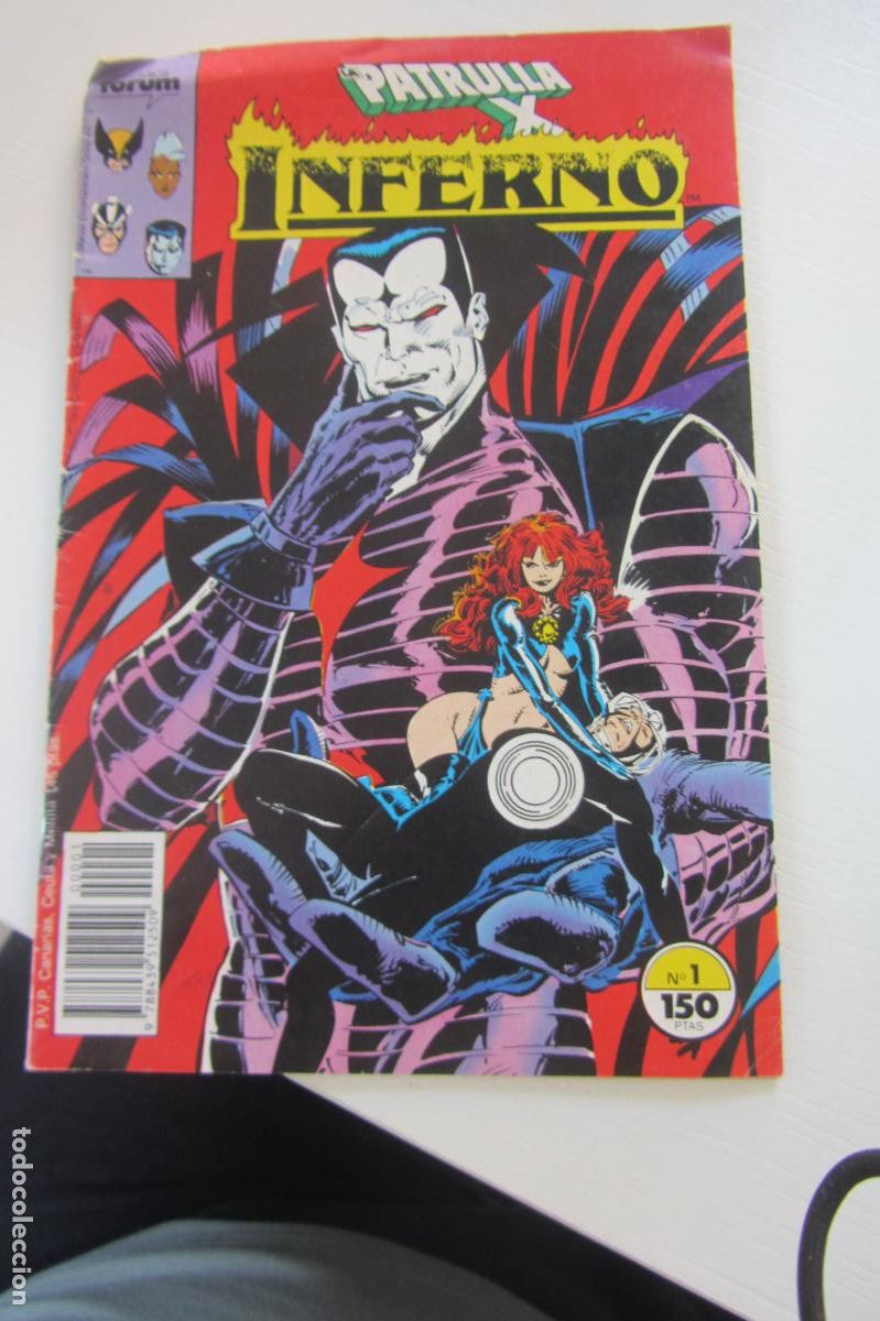 C&oacute;mics: INFERNO N&ordm; 1 -PATRULLA X-1989-C.CLAREMONT-MARK SILVESTRI -FORUM- ARX84