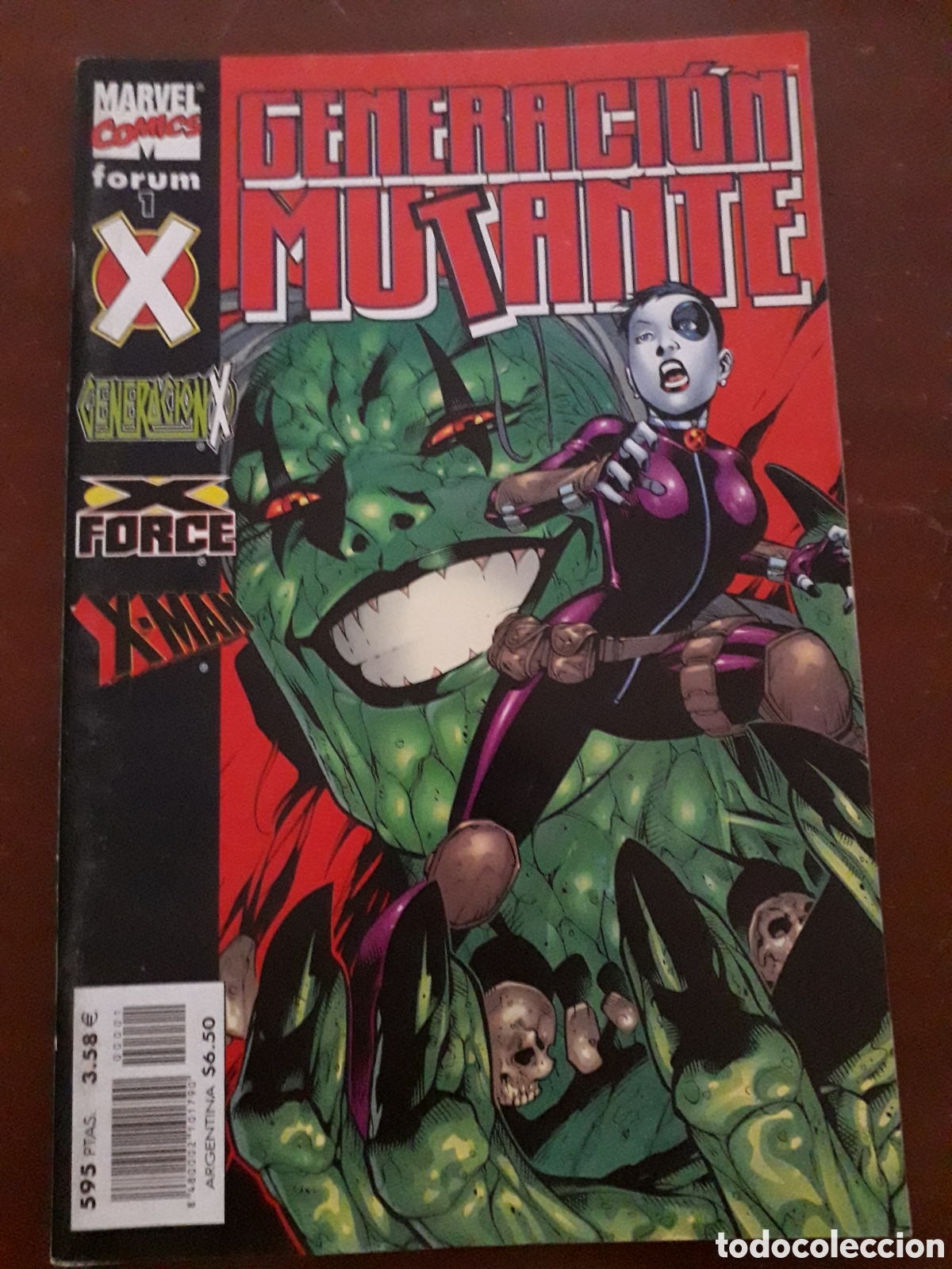 C&oacute;mics: GENERACI&Oacute;N MUTANTE N&Uacute;MERO 1.