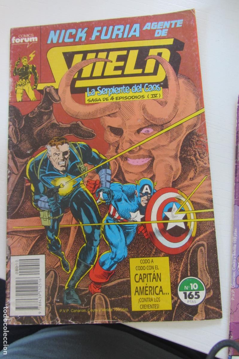 C&oacute;mics: NICK FURIA,AGENTE DE SHIELD,N&ordm; 10 .FORUM FORUM ARX362