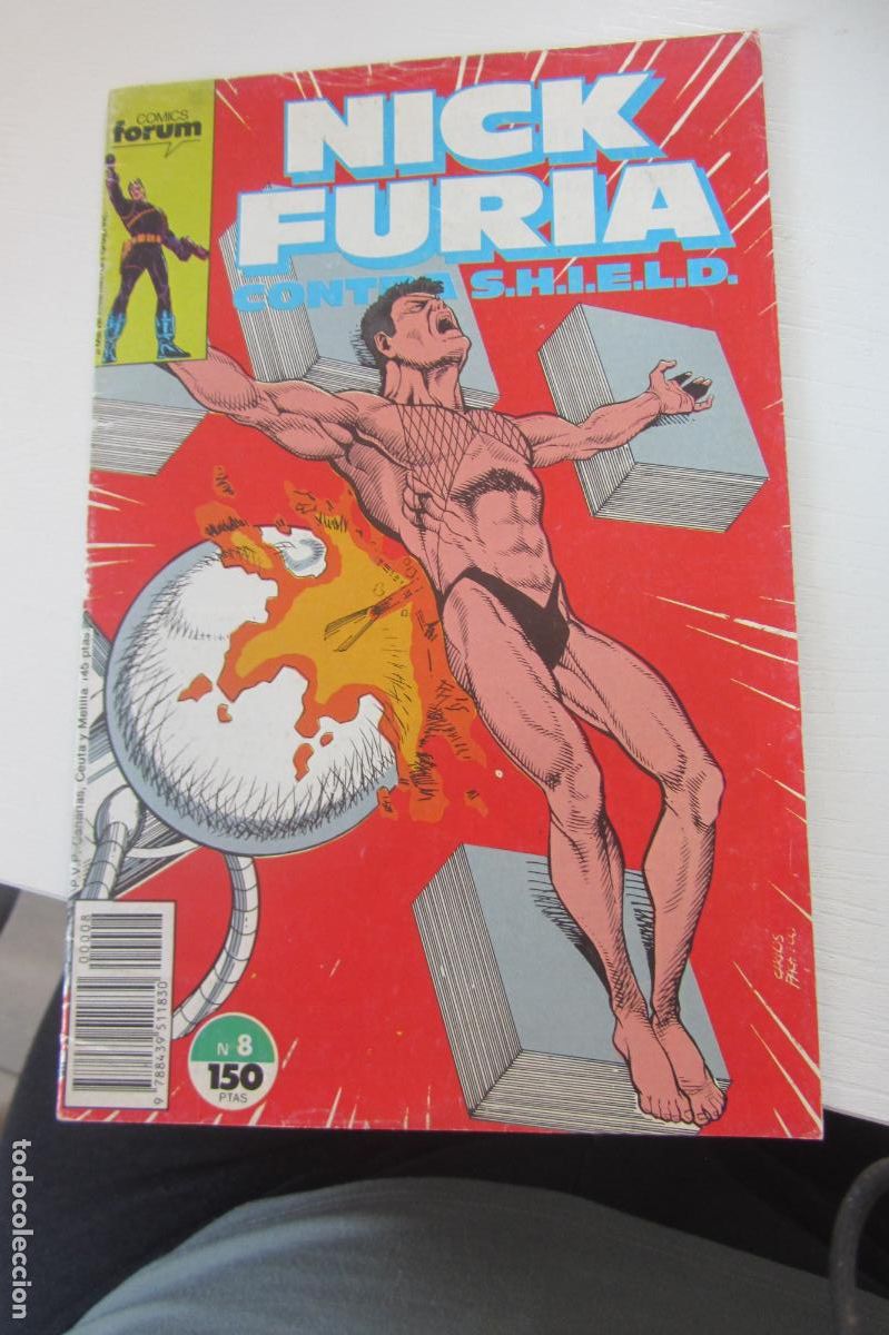 C&oacute;mics: NICK FURIA CONTRA SHIELD N&ordm; 8 FORUM 1988 ARX362