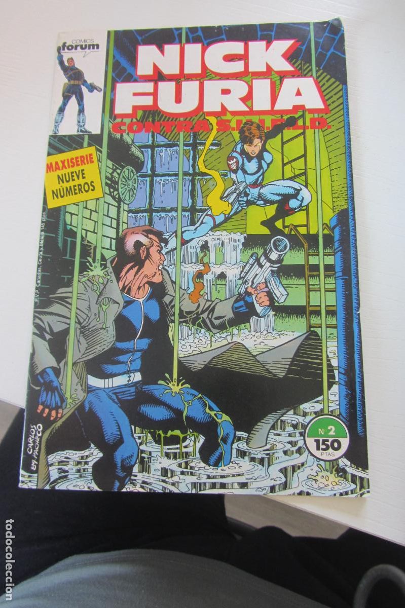 C&oacute;mics: NICK FURIA CONTRA SHIELD N&ordm; 2 FORUM 1988 ARX362