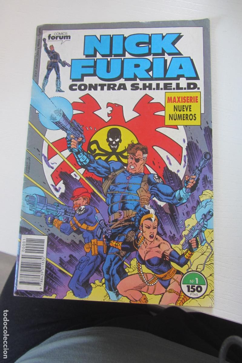 C&oacute;mics: NICK FURIA CONTRA SHIELD N&ordm; 1 FORUM 1988 ARX362
