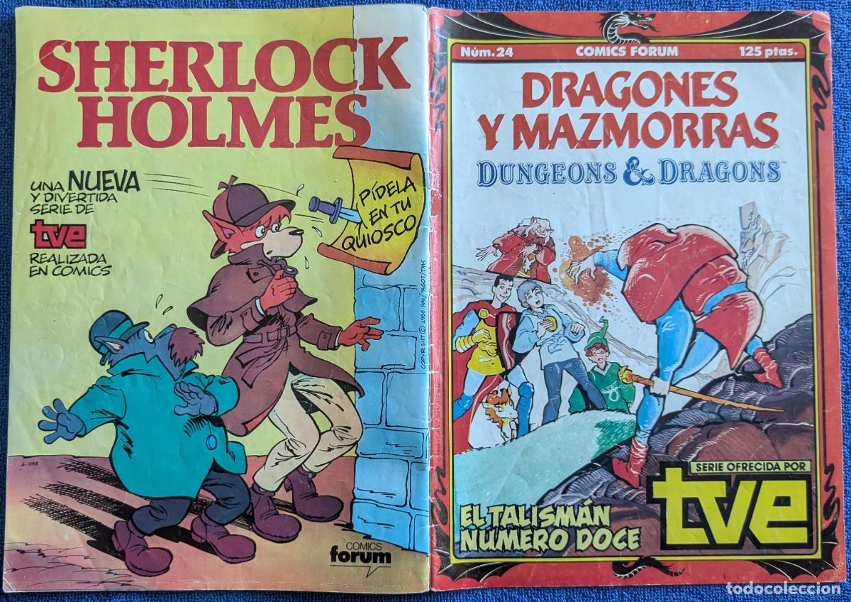 C&oacute;mics: DRAGONES Y MAZMORRAS N&ordm; 24 - FORUM (1986) - Foto 3