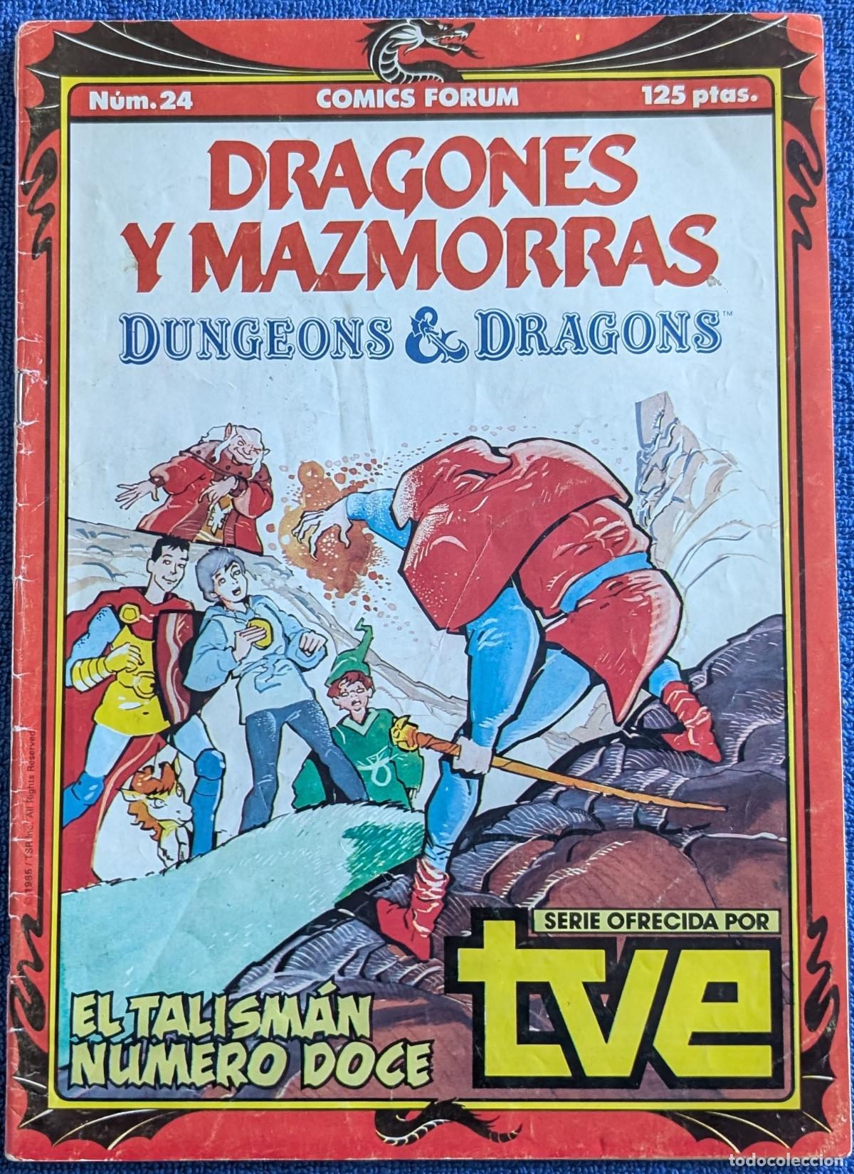 C&oacute;mics: DRAGONES Y MAZMORRAS N&ordm; 24 - FORUM (1986) - Foto 1