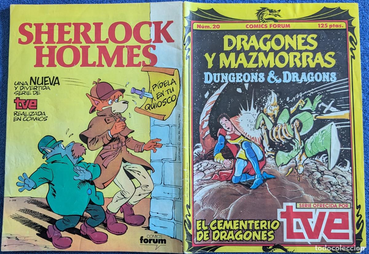 C&oacute;mics: DRAGONES Y MAZMORRAS N&ordm; 20 - FORUM (1986) - Foto 3