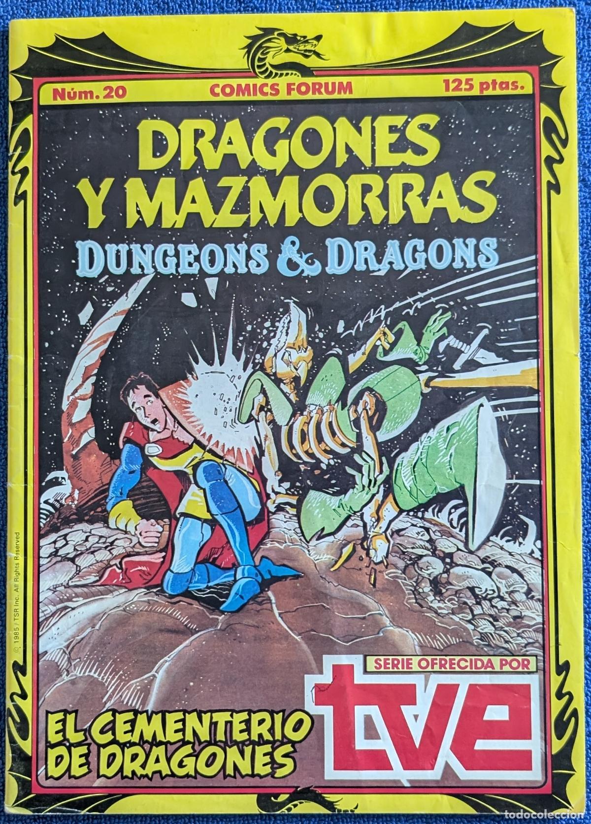 C&oacute;mics: DRAGONES Y MAZMORRAS N&ordm; 20 - FORUM (1986) - Foto 1