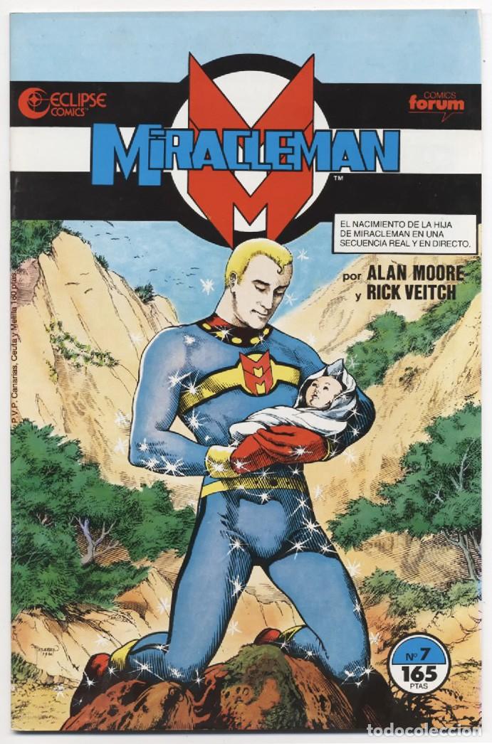 C&oacute;mics: ECLIPSE COMICS MIRACLEMAN N&ordm; 7 EDICIONES FORUM GRUPO PLANETA 1990 - Foto 1
