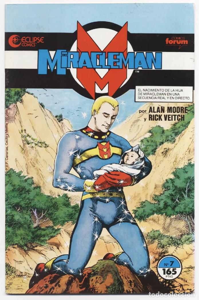 C&oacute;mics: ECLIPSE COMICS MIRACLEMAN N&ordm; 7 EDICIONES FORUM GRUPO PLANETA 1990 - Foto 1