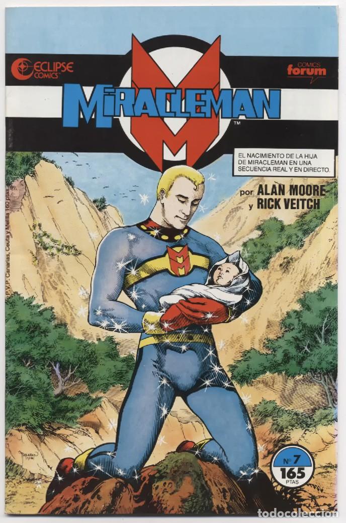C&oacute;mics: ECLIPSE COMICS MIRACLEMAN N&ordm; 7 EDICIONES FORUM GRUPO PLANETA 1990 - Foto 1