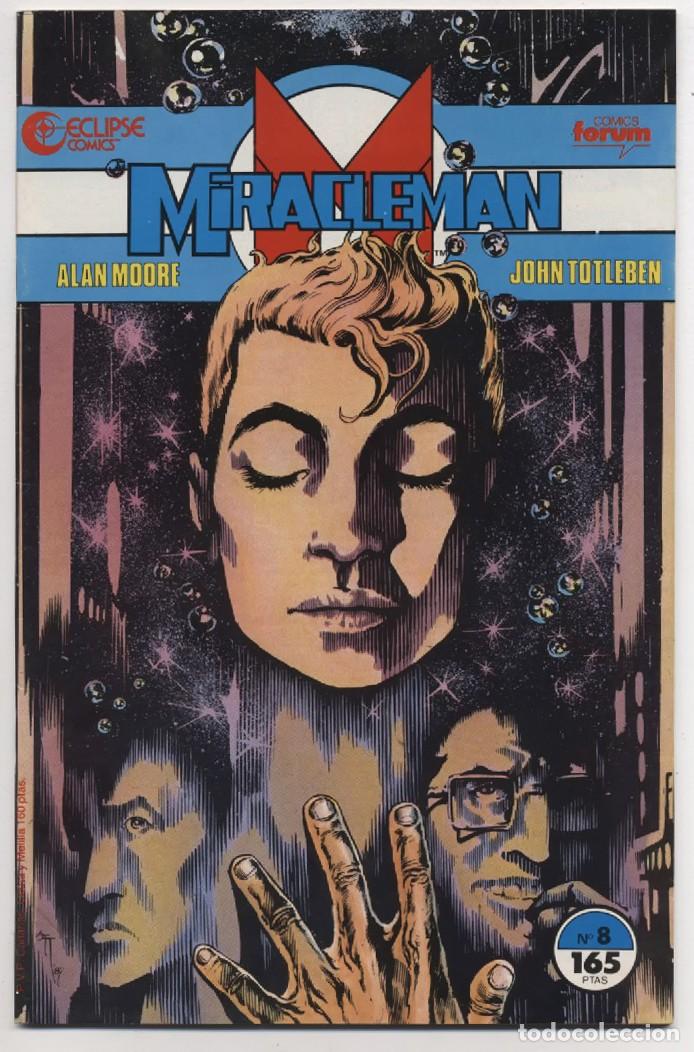 C&oacute;mics: ECLIPSE COMICS MIRACLEMAN N&ordm; 8 ALAN MOORE JOHN TOTLEBEN EDICIONES FORUM GRUPO PLANETA 1990