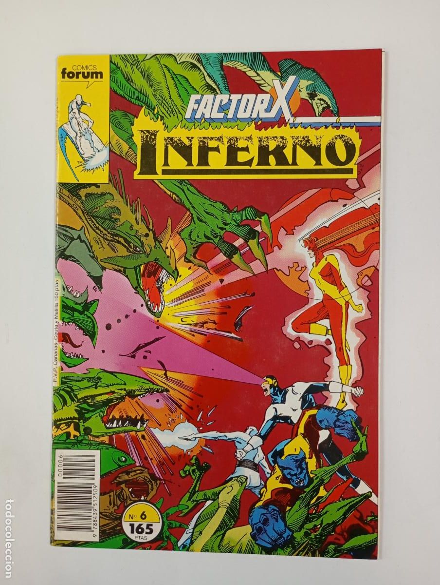 C&oacute;mics: FACTOR X INFERNO N&ordm; 6. COMCIS FORUM. TDKR79