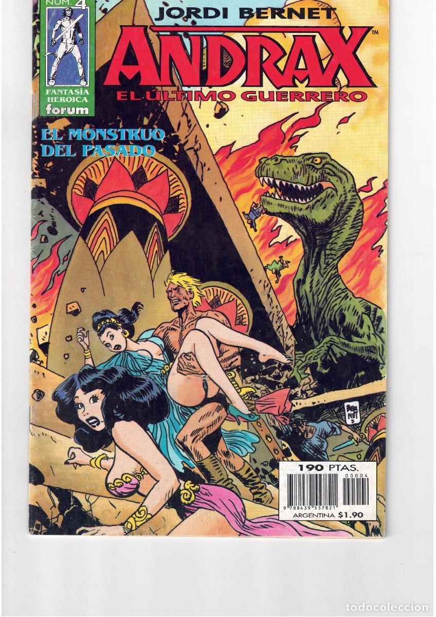 C&oacute;mics: Andrax 4 Editorial F&oacute;rum.