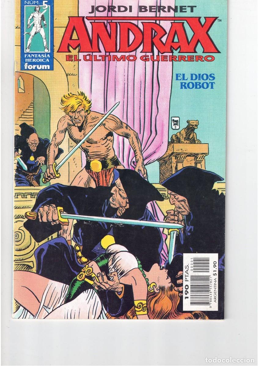 C&oacute;mics: Andrax 5. Editorial F&oacute;rum.