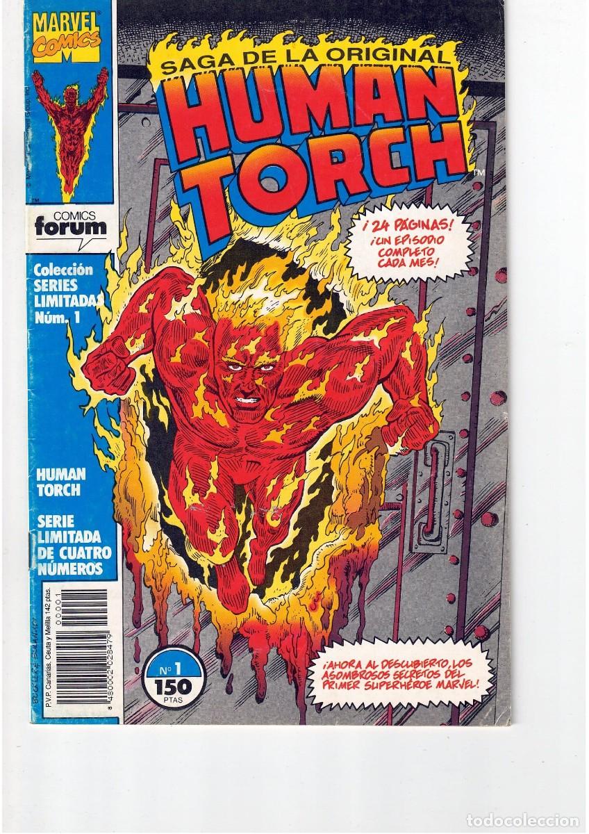 C&oacute;mics: Saga de la original Antorcha Humana 1. - Foto 1