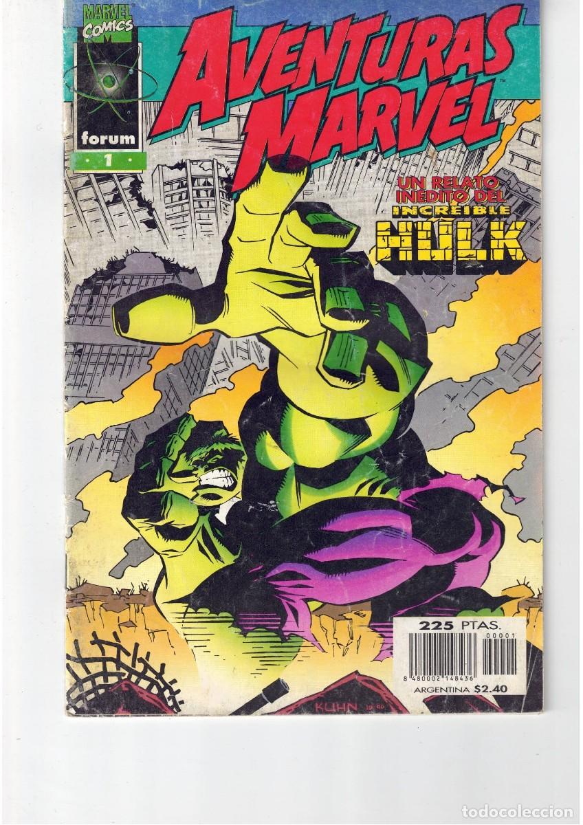 C&oacute;mics: Aventuras Marvel 1. Editorial F&oacute;rum. - Foto 1