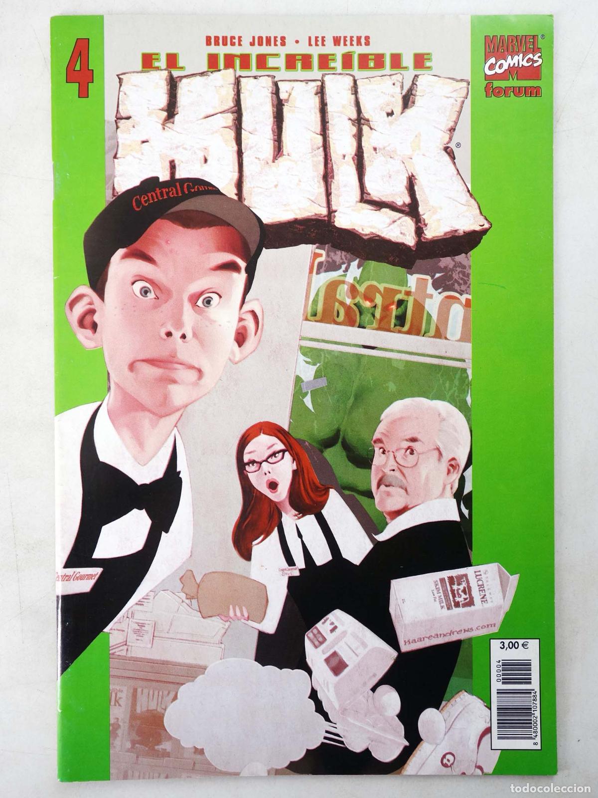 C&oacute;mics: EL INCREIBLE HULK 4 (Bruce Jones/Lee Weeks) Forum, 2004