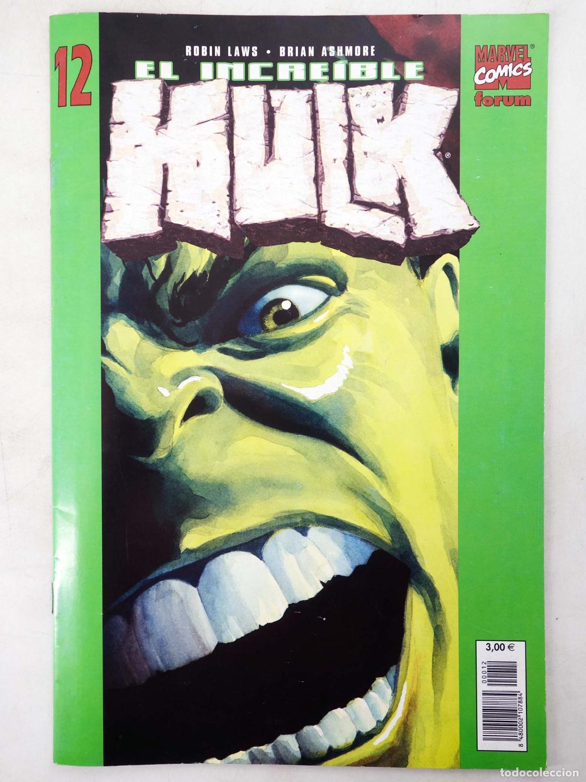 C&oacute;mics: EL INCREIBLE HULK 12 (Robin Laws/Brian Ashmore) Forum, 2004