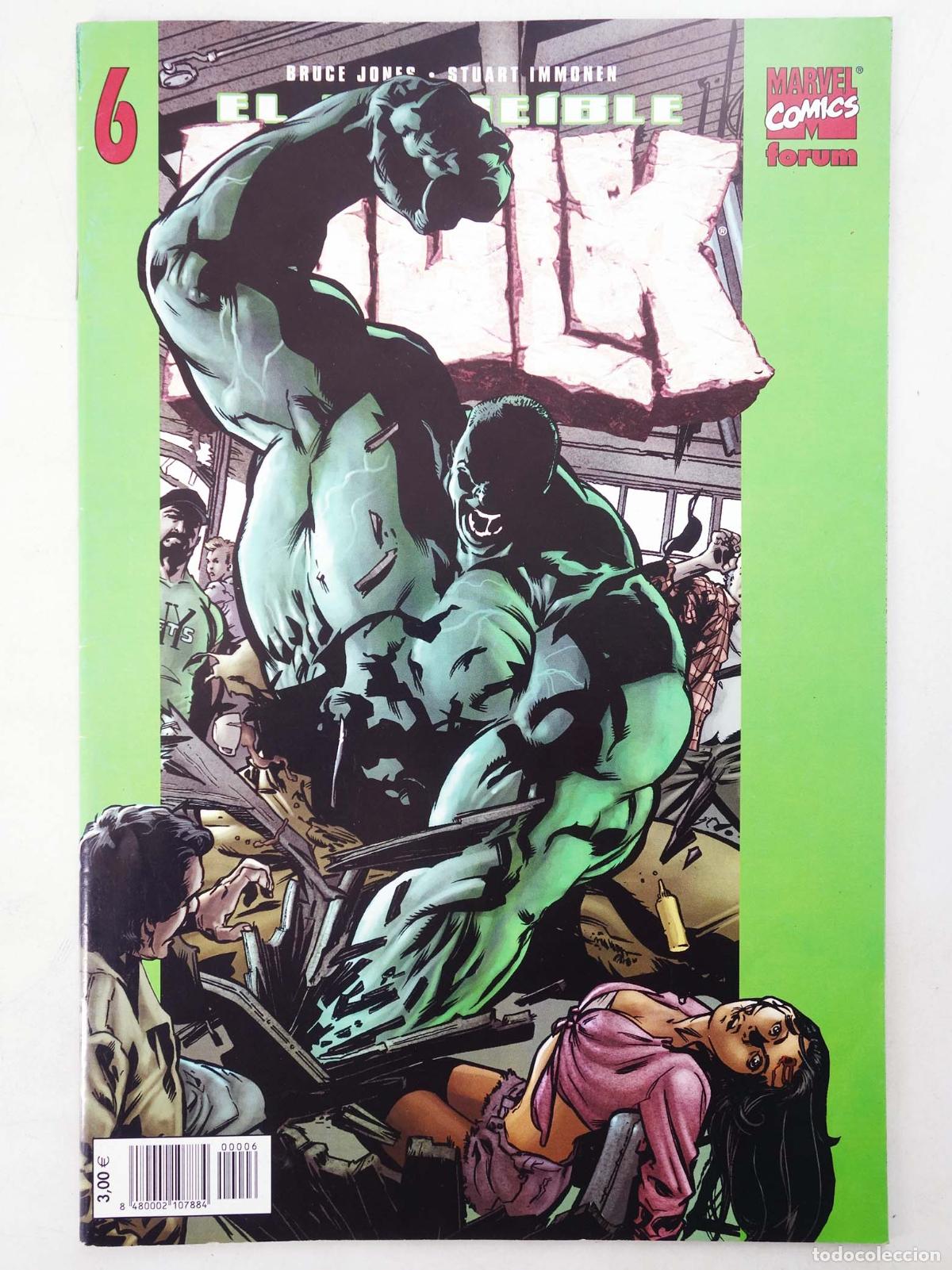 C&oacute;mics: EL INCREIBLE HULK 6 (Bruce Jones/Stuart Immonen) Forum, 2004