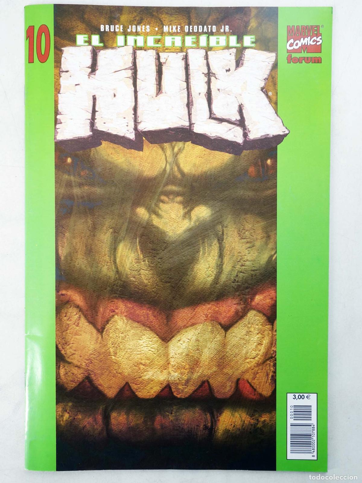 C&oacute;mics: EL INCREIBLE HULK 10 (Bruce Jones/Mike Deodato Jr.) Forum, 2004