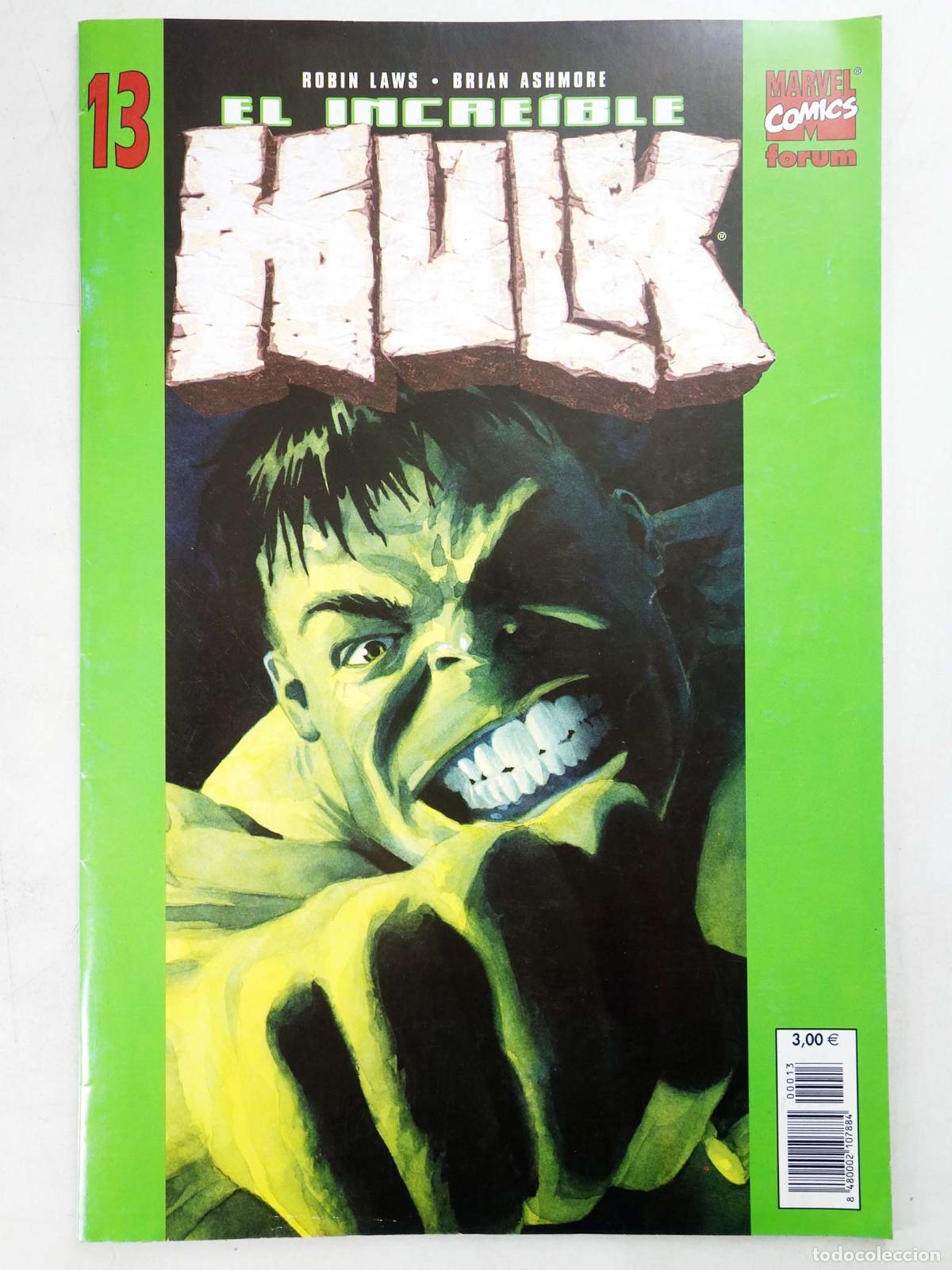C&oacute;mics: EL INCREIBLE HULK 13 (Robin Laws/Brian Ashmore) Forum, 2004