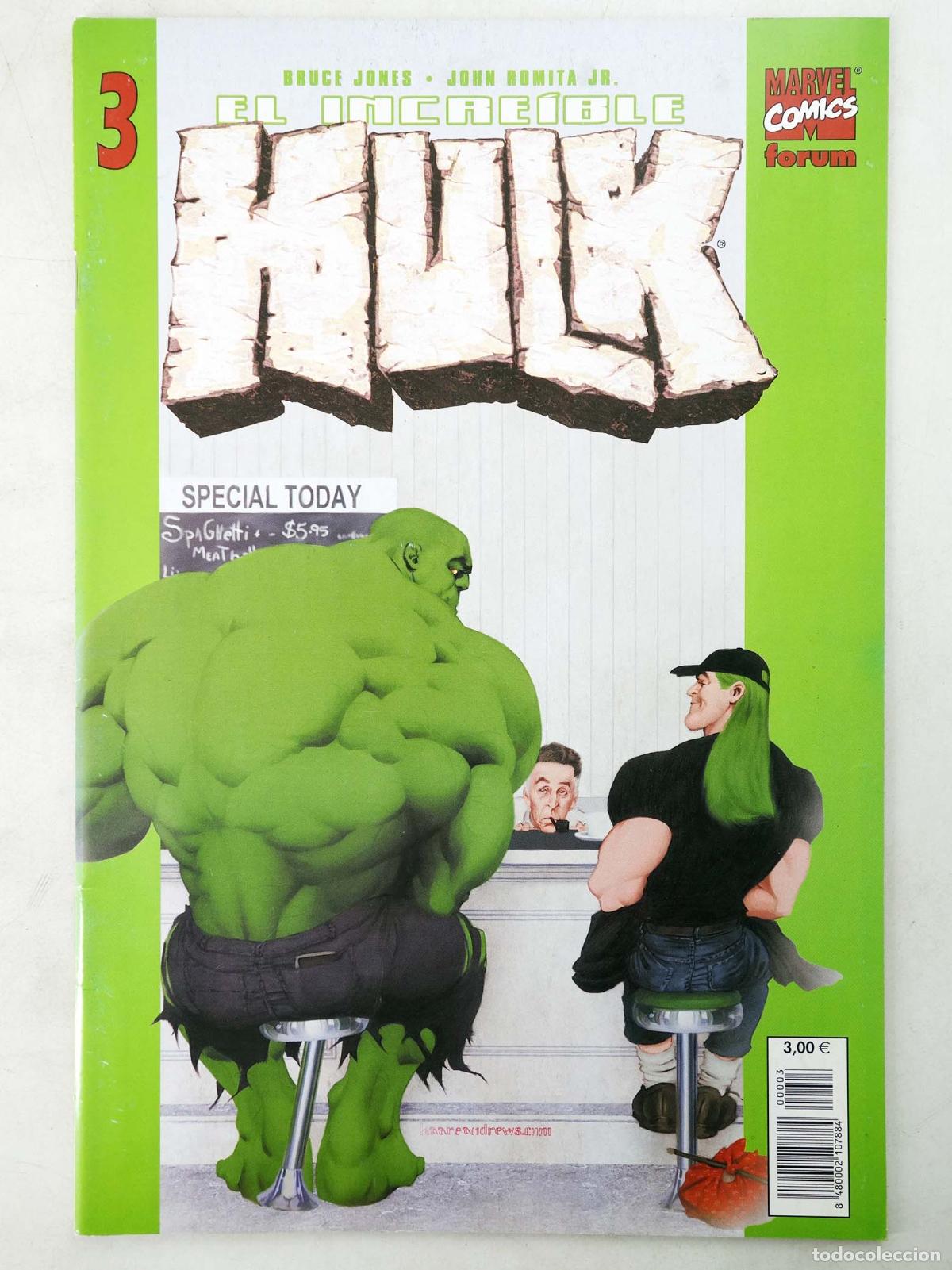 C&oacute;mics: EL INCREIBLE HULK 3 (Bruce Jones/John Romita Jr.) Forum, 2004