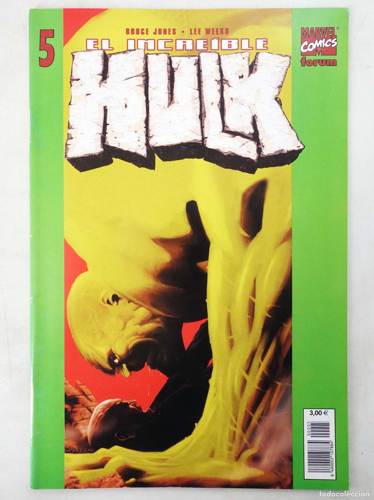 C&oacute;mics: EL INCREIBLE HULK 5 (Bruce Jones/Lee Weeks) Forum, 2004
