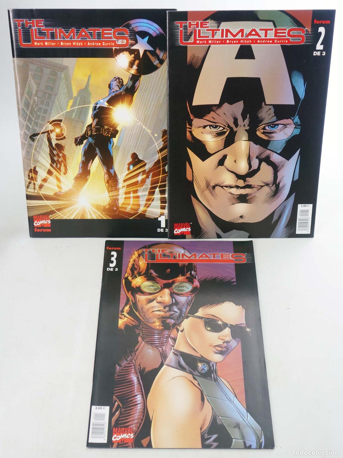 C&oacute;mics: THE ULTIMATES VOL 1 1 A 3. COMPLETA. Forum, 2003